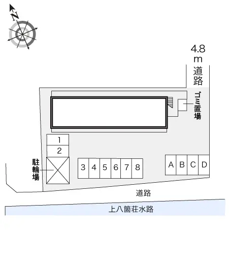 ★手数料０円★門真市千石西町 月極駐車場